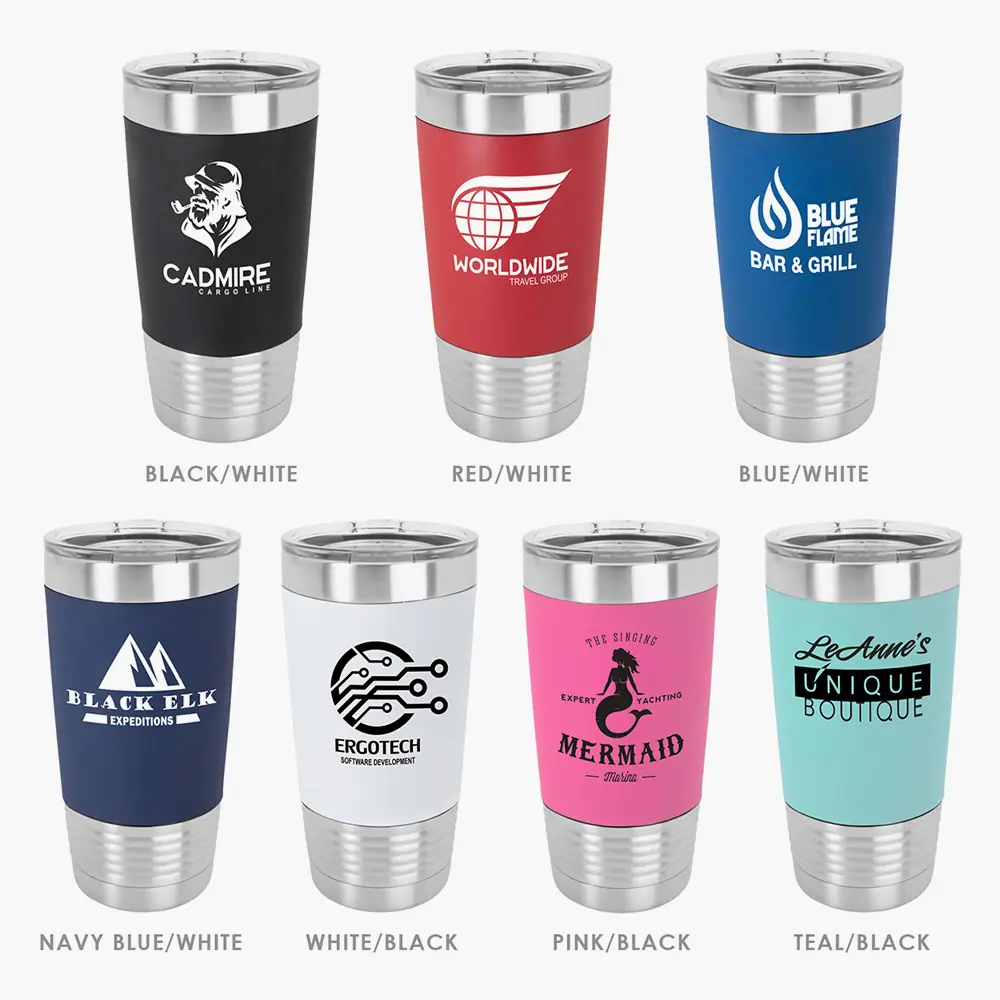 Silicone Grip Tumblers 