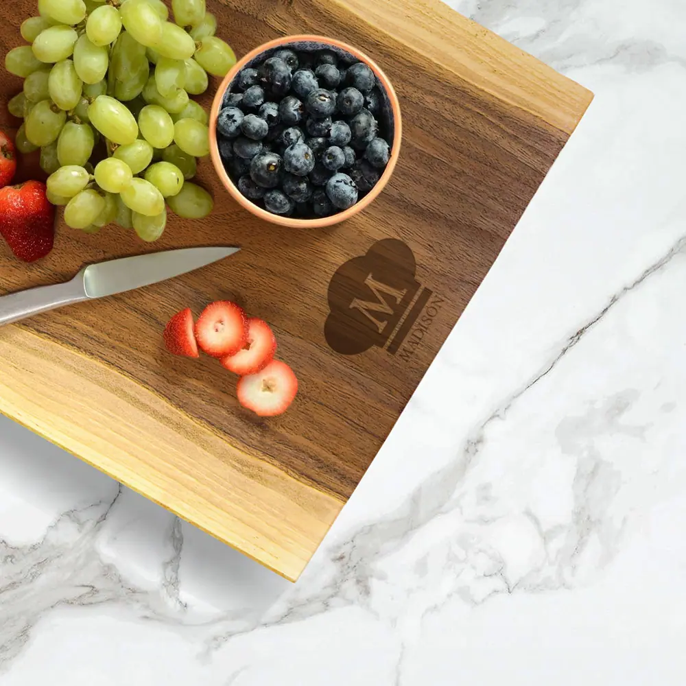 Walnut Cutting Board with band - thick version