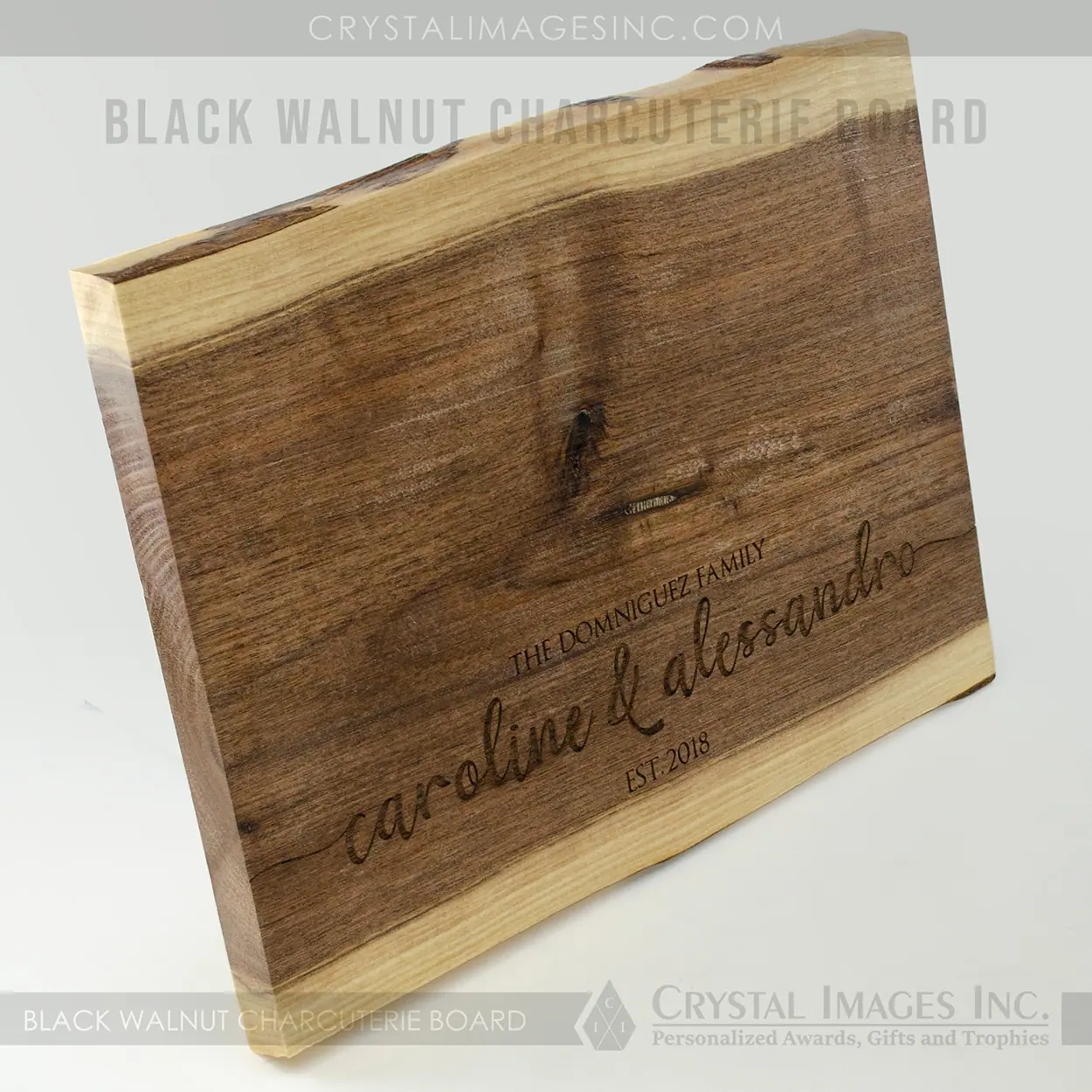 Carved Cutting Board Small Black – Landmark Creamery & Provisions