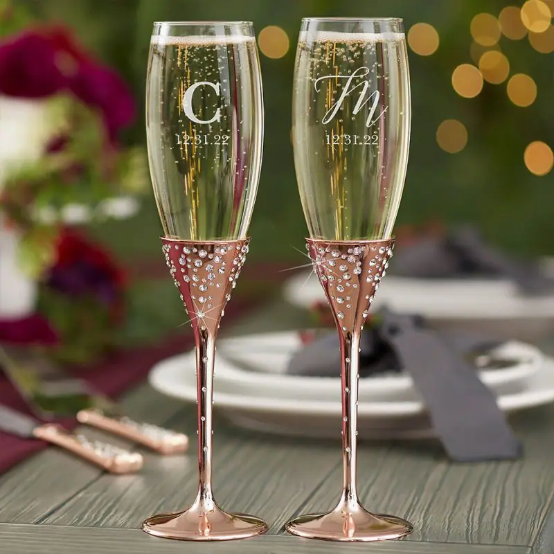 Custom Insulated Champagne Flute 