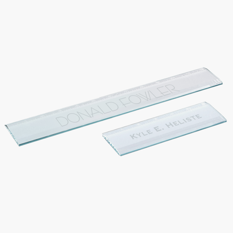 Engraved Glass Ruler - Image 2