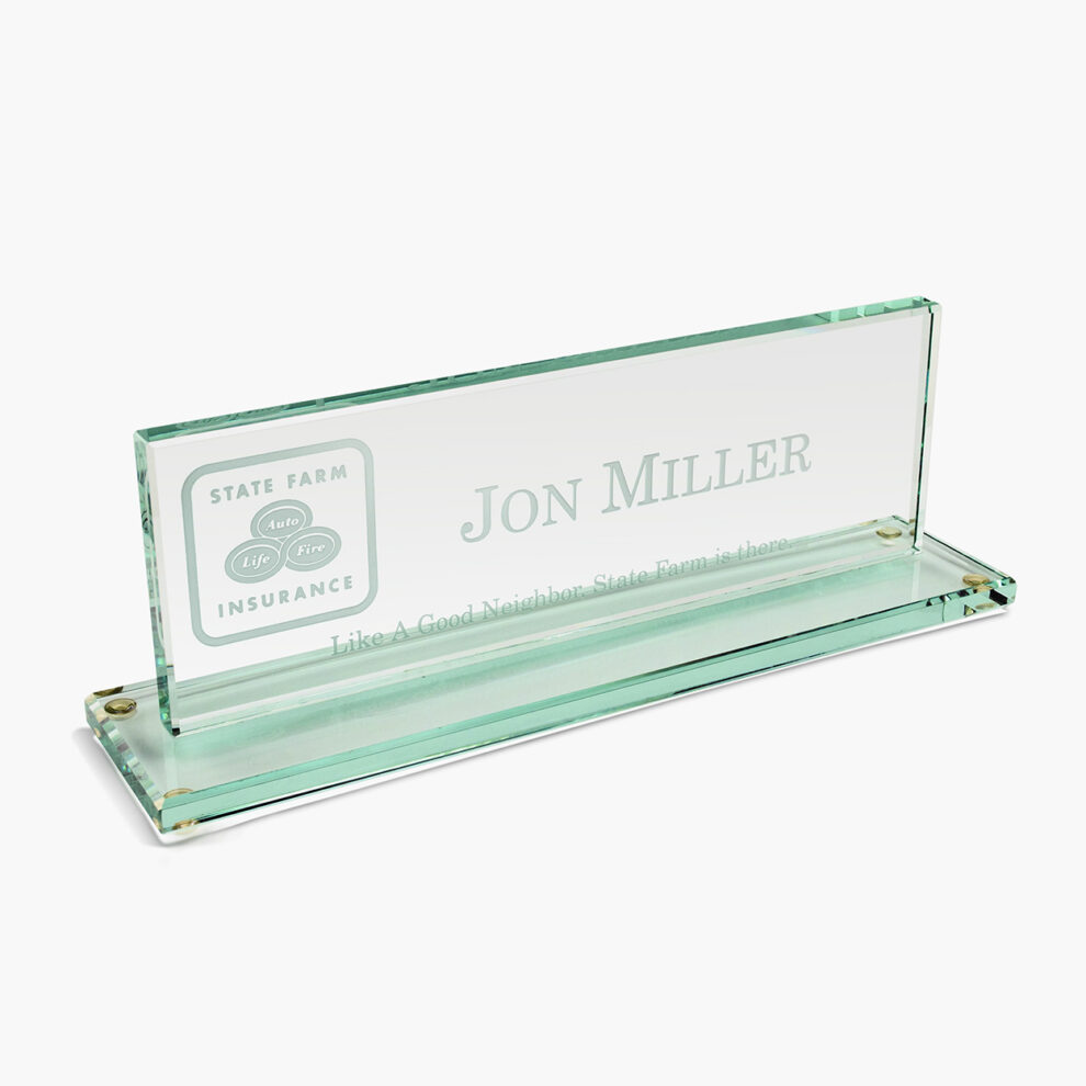 Desk Name Plates Archives - Crystal Images, Inc.