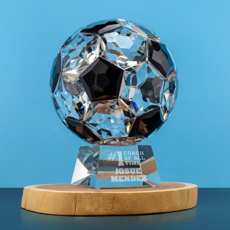 Crystal Soccer Ball Award - Image 2