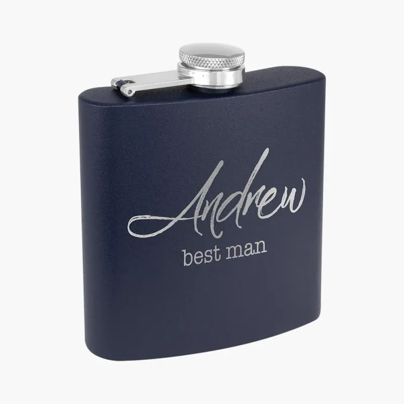 Purple Hip Flask 