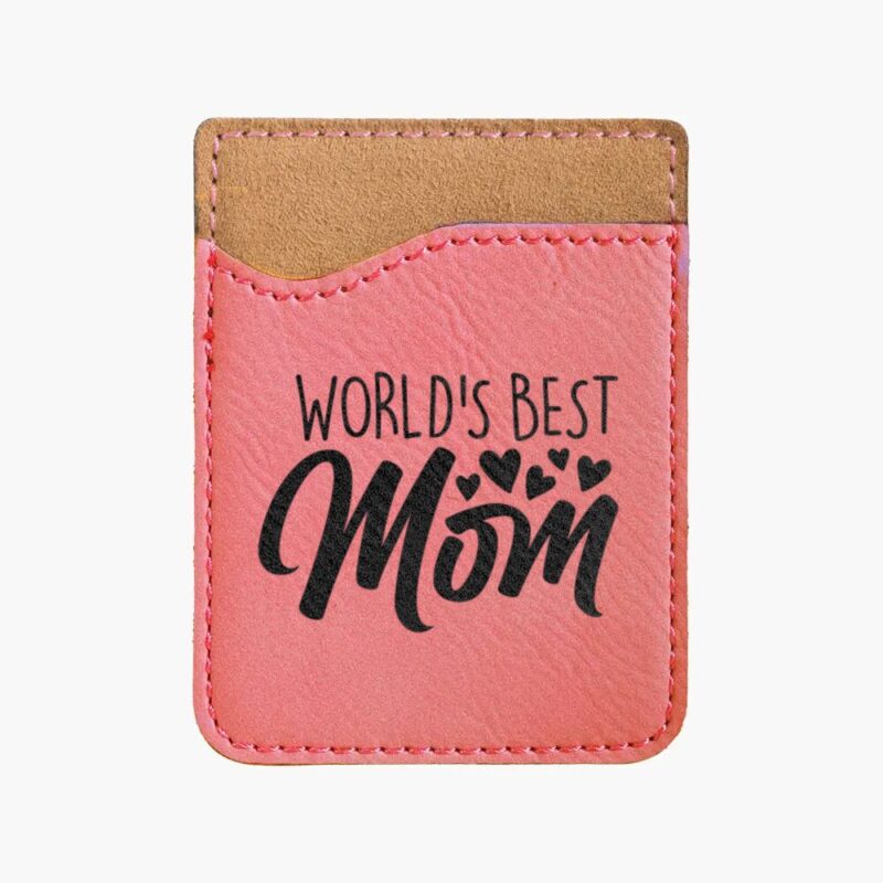 Personalized Leatherette Phone Wallet