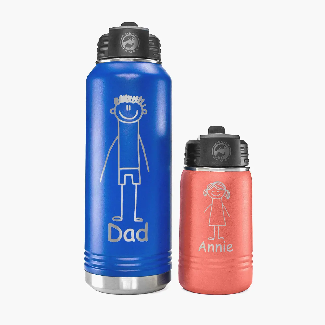 Engraved Stainless Steel Insulated Water Bottle - Crystal Images, Inc.