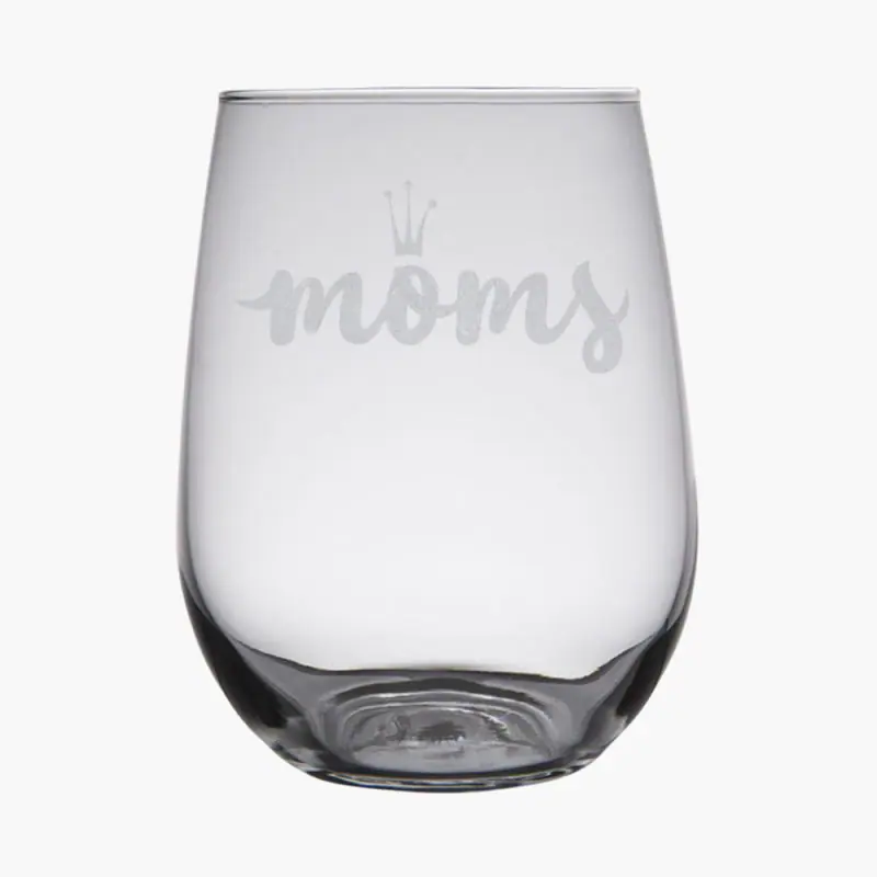 2122 Large Stemless Wine Glass - Crystal – Blenko Glass Company