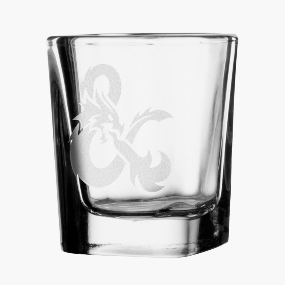 Square Shot Glass 2oz Crystal Images Inc