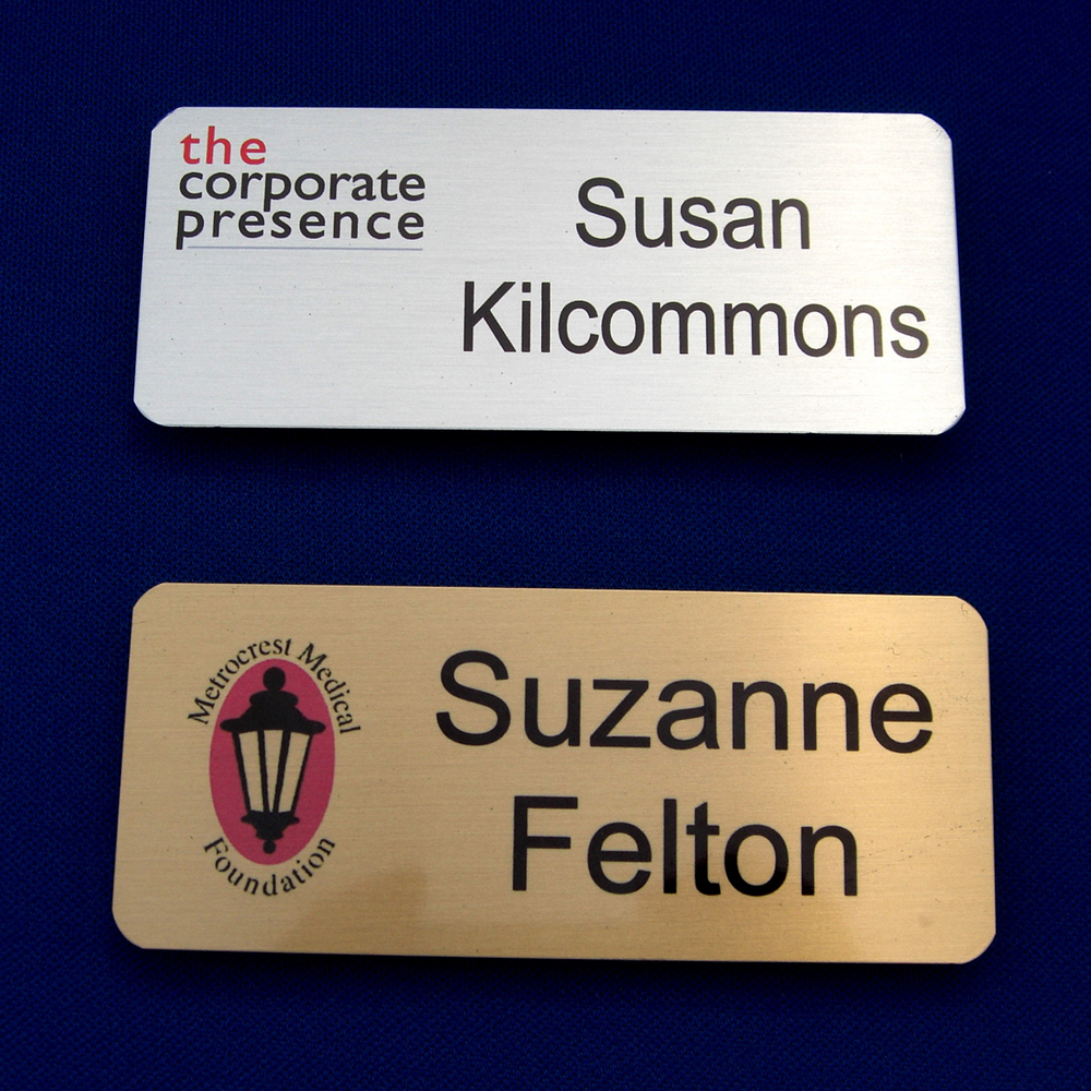 Personalized Magnetic Name Tags