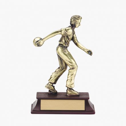 Resin Golden Bowler Award - Crystal Images, Inc.